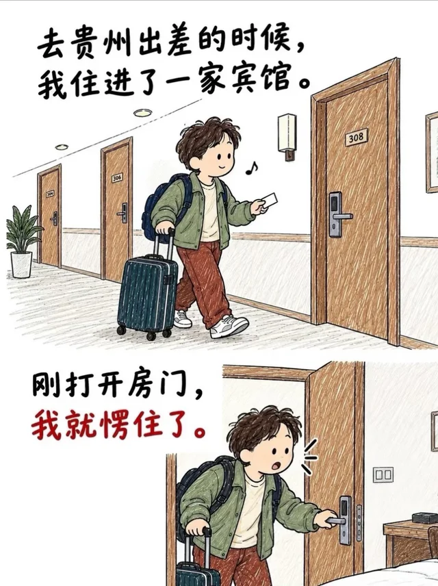 出差的时候体验了一下宾馆“特色服务”。 #萌